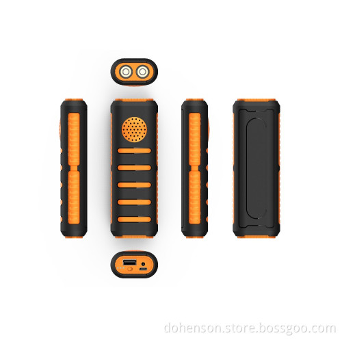 Multifunctional 4000mah power bank with bluetooth speaker and strong LED flashlight